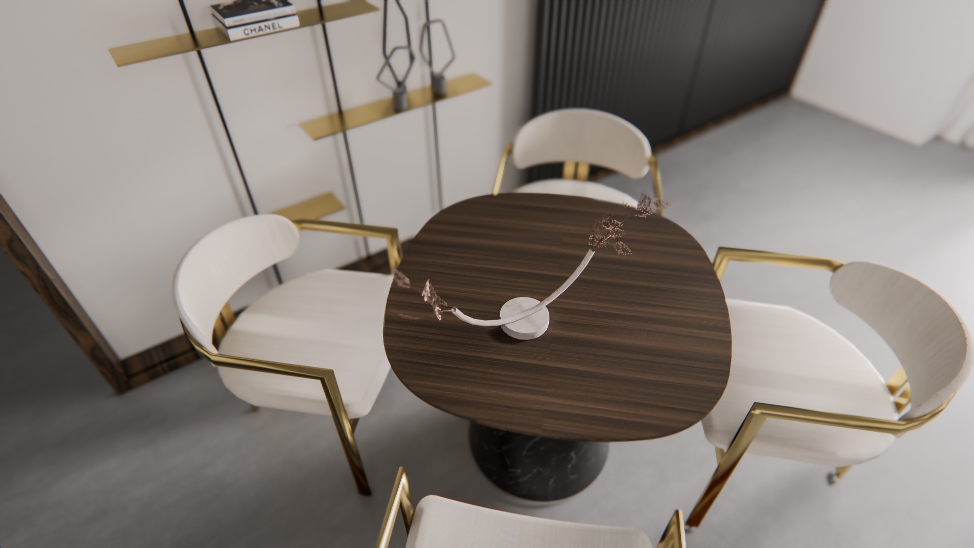 פינת אוכל מעוצבת