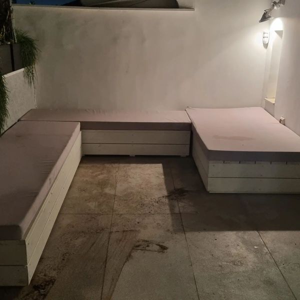 פינת ישיבה למרפסת