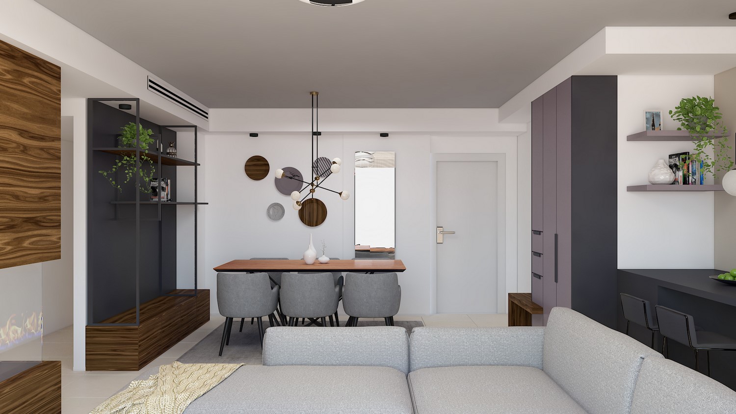 עיצוב דירת קבלן