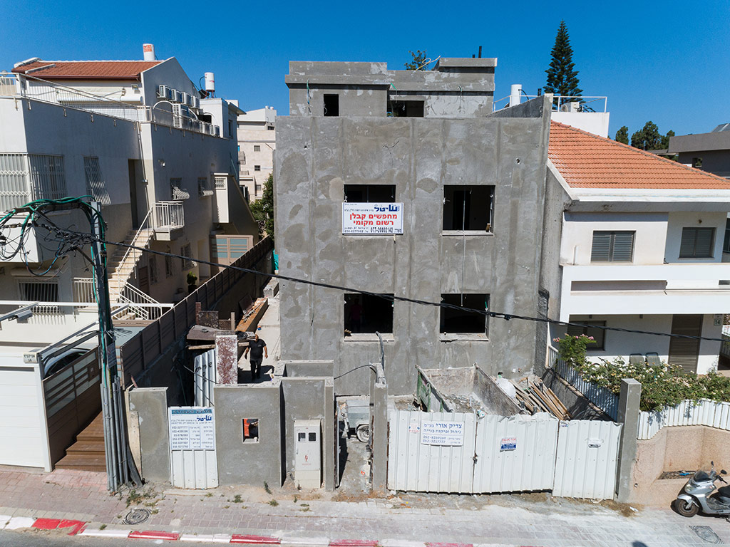צילומי אוויר מגרשים בבני ברק וברמת השרון