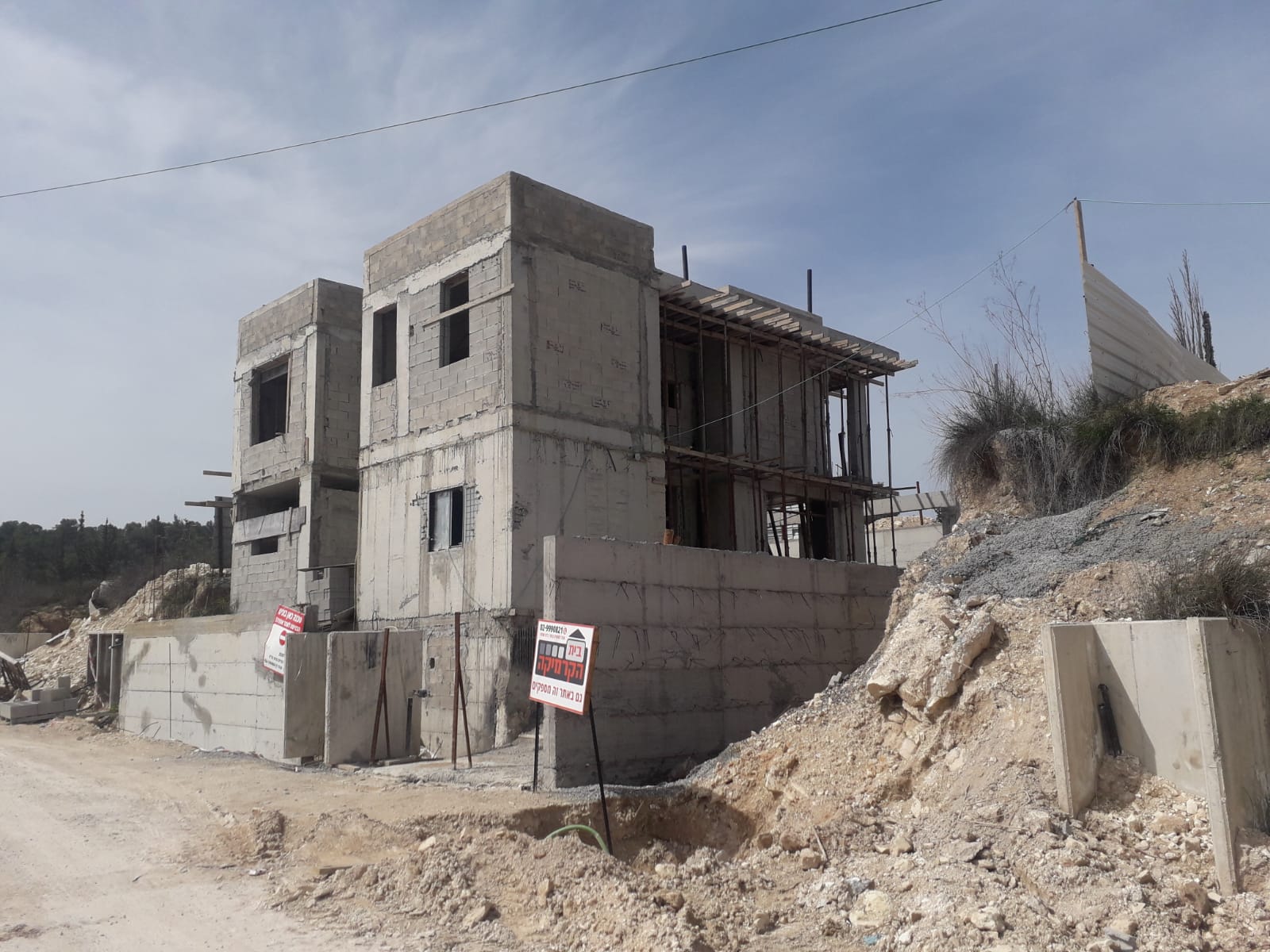 בניית ווילה ללקוח