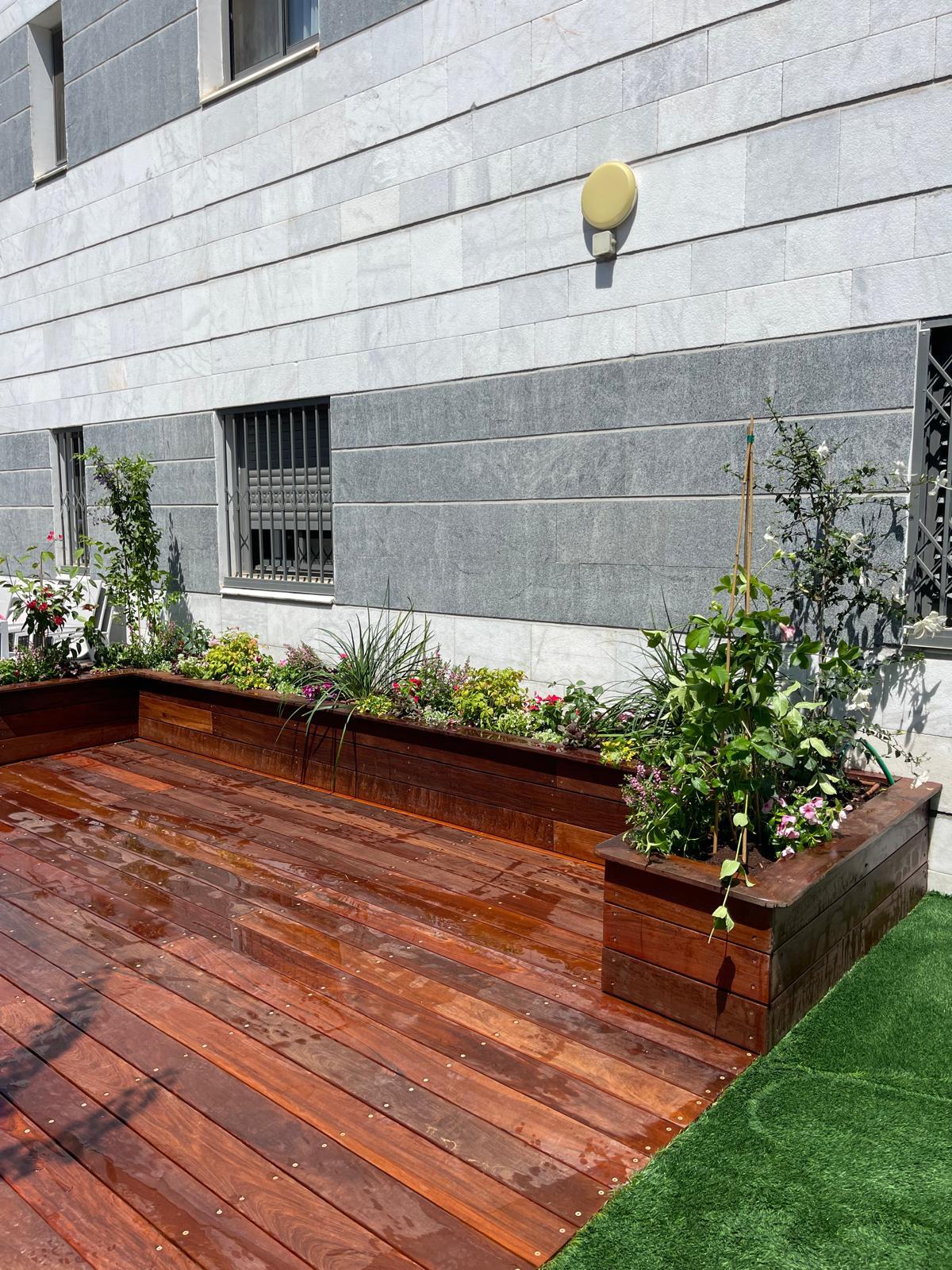 פרוייקט הקמת גינה במודיעין