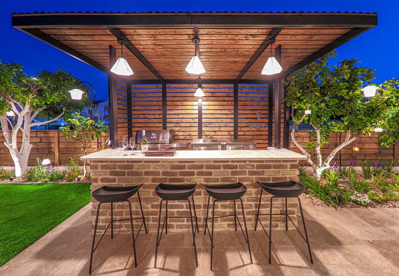 פרויקטים תאורת גן