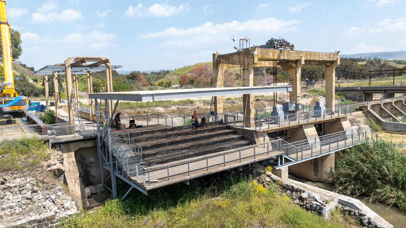 פרוייקט הצללה בנהריים