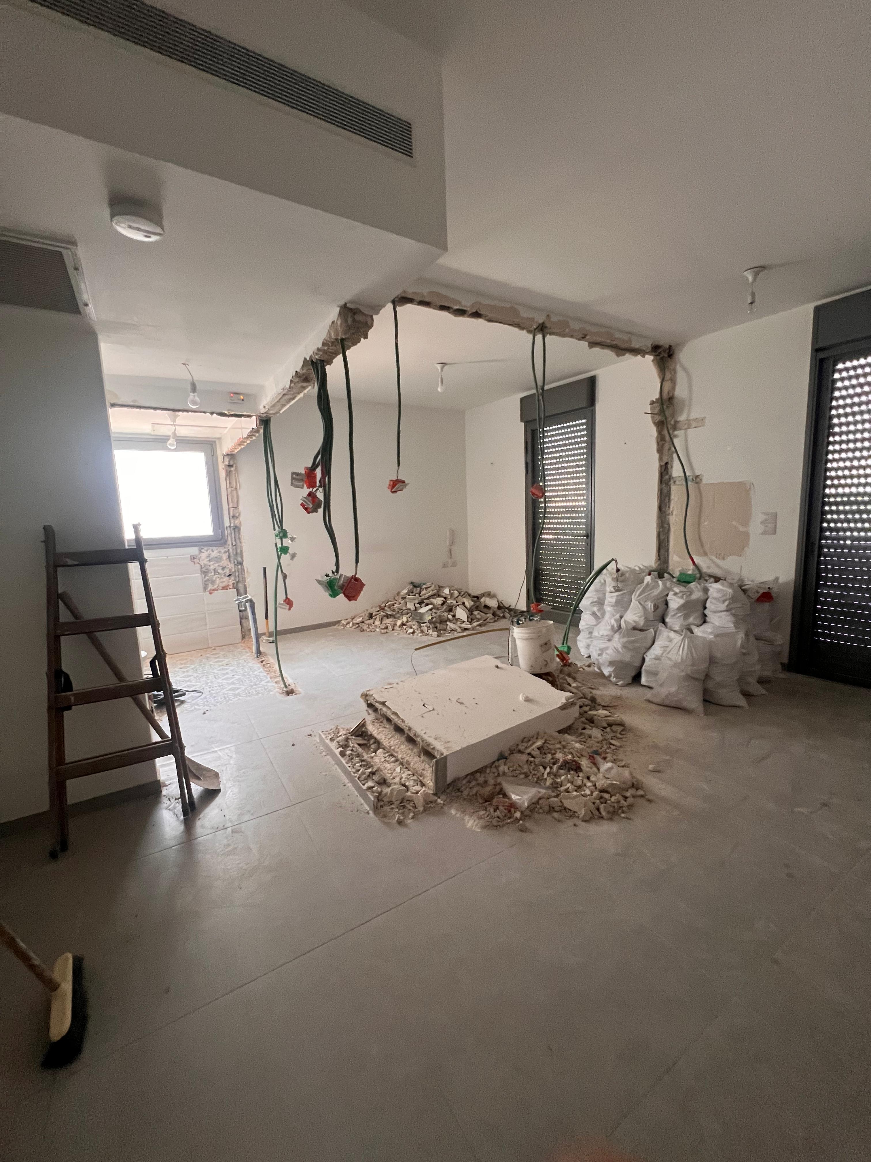 פרויקט שיפוץ דירה ברח שפ"ר תל אביב