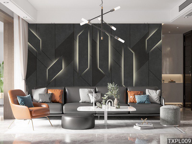 טפטים בשילוב חיפוי פולימרי