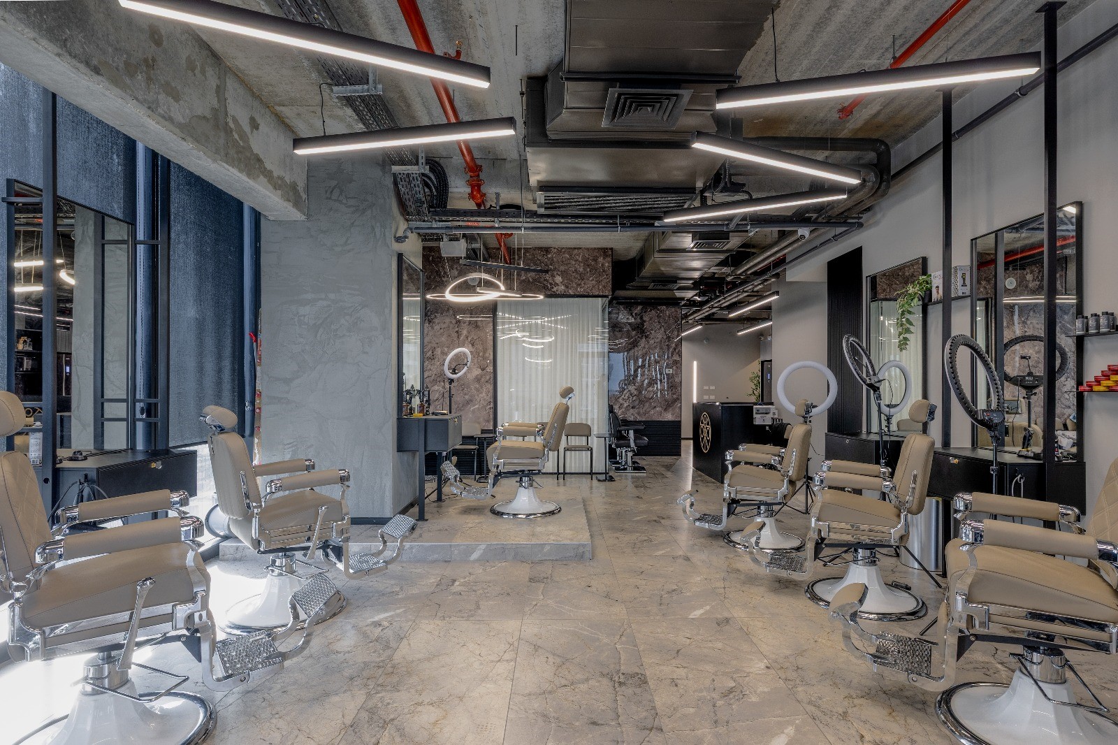 תכנון ועיצוב מספרת גברים ואקדמיה