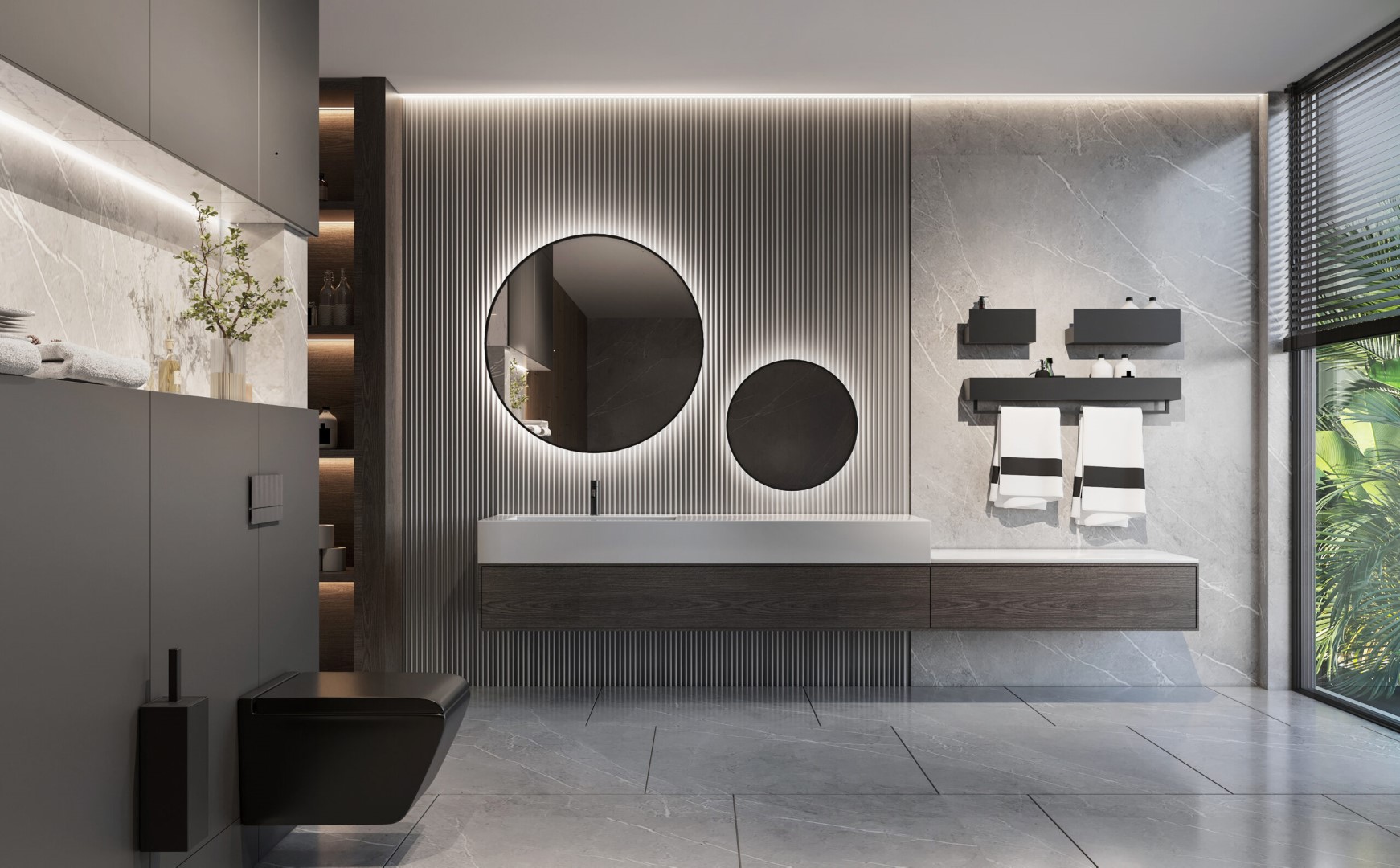 עיצוב חדר רחצה