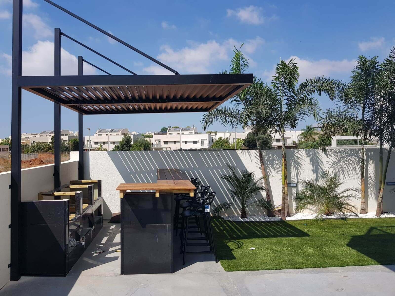 פרגולות אלומיניום