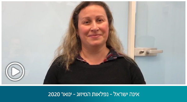 אינה ישראל - נפלאות המיזוג - ינואר 2020