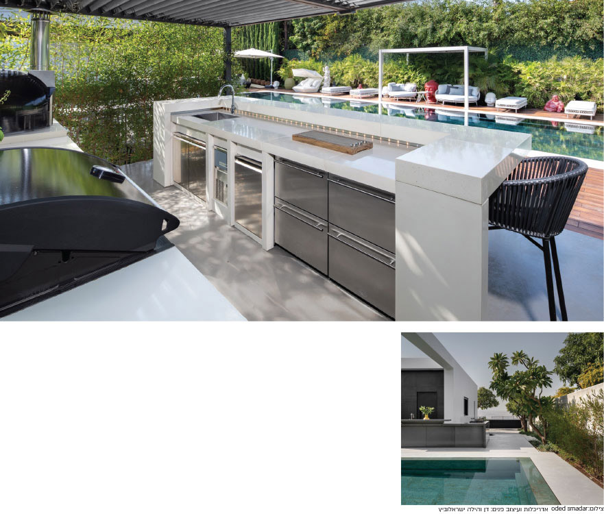 מרחב ביתי במטבחי חוץ