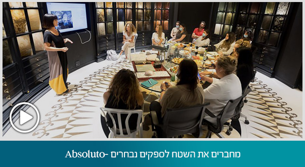 מחברים את השטח לספקים נבחרים -Absoluto